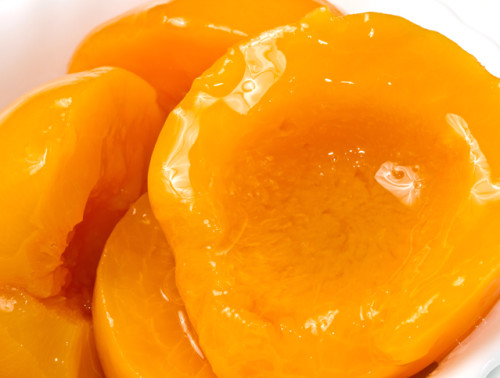 Peach halves in light syrup